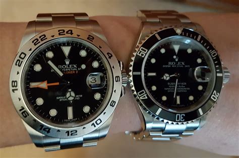 rolex submariner vs explorer